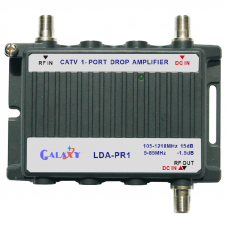 LDA-PR1  CATV 1-Port Drop Amplifier 1in 1out 5-1218MHz