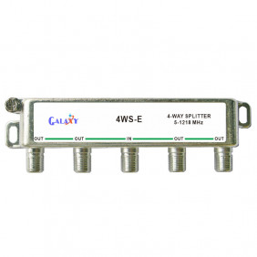 E Type 4-way Splitters 1.2G Single-sided
