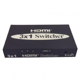 HDMI Switcher 3X1 Black